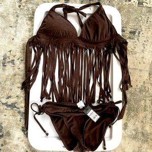NWT mossimo bikini.  Top-XL, bottom-L